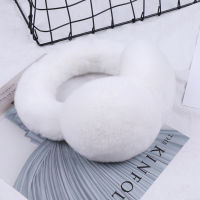 Winter Warm Rex Rabbit Fur Earmuffs Ear Earflap Plush Earmuff Girls Ladies Women Hairbands Rhinestone Ear Muffs Ear Warmer