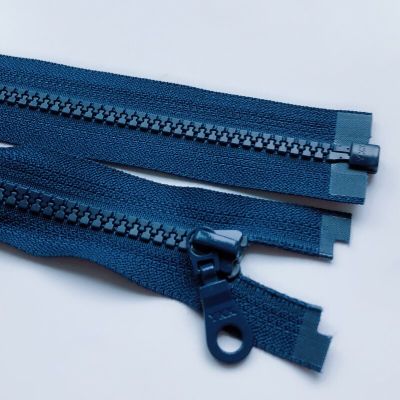 YKK Zipper 5 Resin Single Zipper Dark Blue 30-120cm Door Hardware Locks Fabric Material