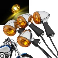 Motorcycle Front Turn Signal Lights LED Rear Turn Signals Indicators For Indian Scout sixty BOBBER 2014-2019 Accessories