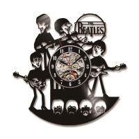 Rock Wall Clock Vinyl Record