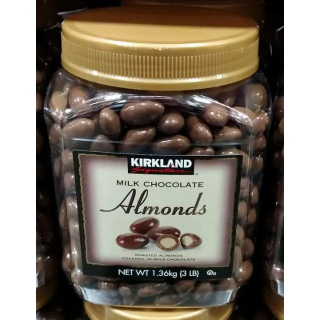 Kirkland Milk Chocolate Almonds Original 1.36kg Lazada PH
