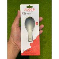 ช้อนปลายส้อมอเนกประสงค์บนโต๊ะอาหาร Alocs TW-104 แบบพกพาพับได้สำหรับแค้มป์ปิ้ง เดินป่า(พร้อมส่ง)