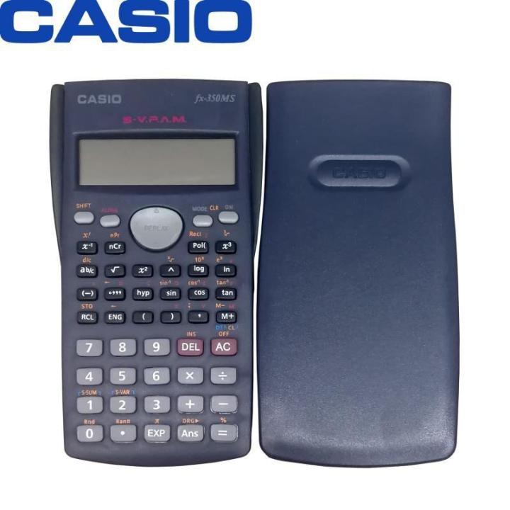 เครื่องคิดเลข-casio-fx-350-ms-ของแท้-ประกัน-2-ปี-บริการเก็บเงินปลายทาง