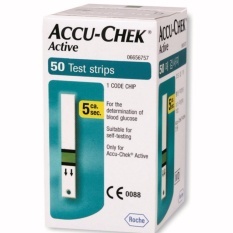 Hộp 50 que thử đường huyết accu-check active - ảnh sản phẩm 1