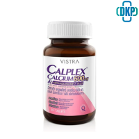 Vistra Calplex Calcium 600 mg &amp; Menaquinone-7 Plus 30 เม็ด [DKP]