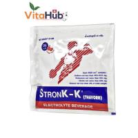 Stronk-K เครื่องดื่มเกลือแร่ ตราสตรอง-เค รสส้ม 1ซอง