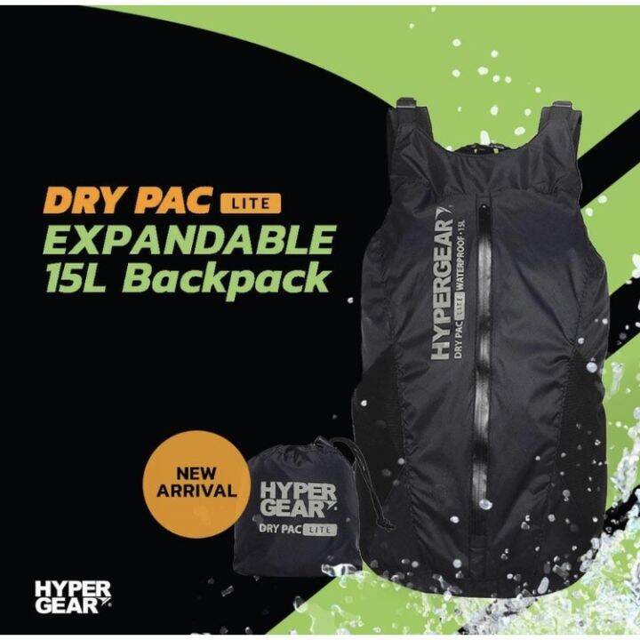 [AA BEAUTIFUL] Malaysia] Hypergear Dry Pac Lite 15L Black (100