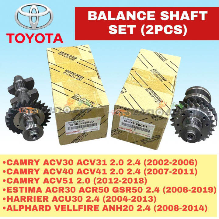 2-Pack 車＆バイク エンジンバランスシャフトセットソララTC XB