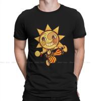 Fnaf Game Security Breach Creative Tshirt For Men Sundrop Round Neck Pure Cotton T Shirt Hip Hop Gift Clothes Streetwear