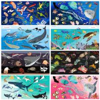 [COD] Oceanarium marine life quick-drying towel fiber outdoor sports beach surfing