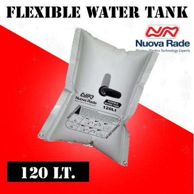 ถุงเก็บน้ำในเรือ 120 ลิตร Flexible Water Tanks Grey 120 liters , 31324 lalizas