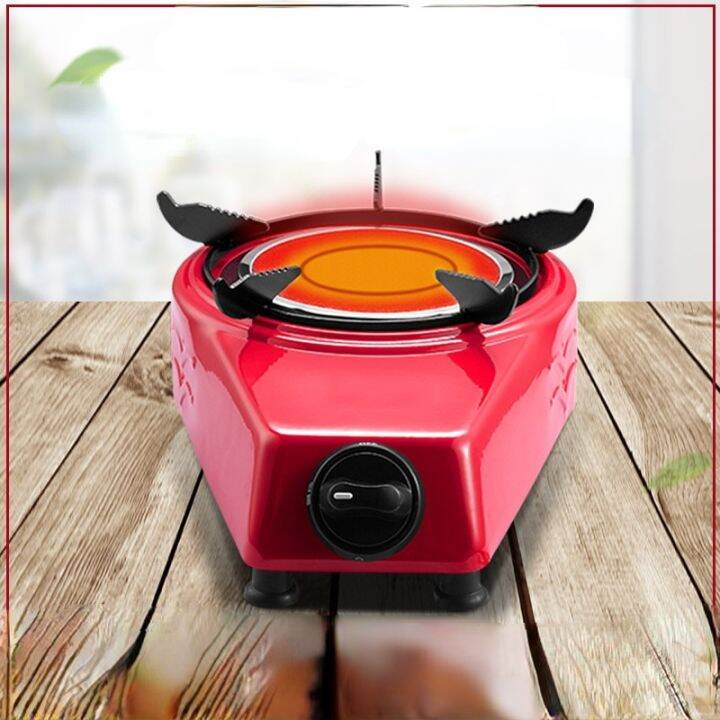 Single wok burner cooker red liquefied gas stove LPG /natural gas