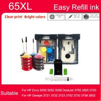 einkshop For HP 65xl Refillable Ink Cartridge For HP 65 65XL Deskjet 2620 All-in-on 2620 2621 2622 2623 2624 2625 2628 2630 2632 Ink Cartridges