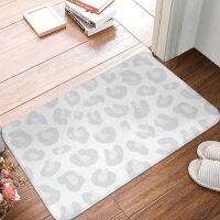 【cw】 Leopard Print Gray And Non Watercolor Room Entrance Door Doormat ！