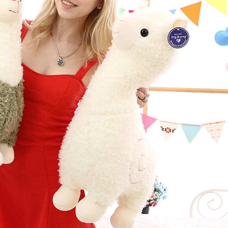 ZNBY】46CM Alpaca Plush Toy, Llama Stuffed Animal Large Llamacorn Alpaca  Doll Plushie Hug Pillow Soft Fluffy Cushion White Plush Stuffed Alpaca Doll  Toys Kids Gifts | Lazada