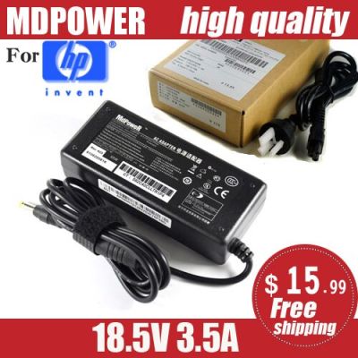พลังงาน MDPOWER สำหรับ HP 18.5V PPP009L 3.5A 65W แล็ปท็อป Charger Adaptor Yuebian