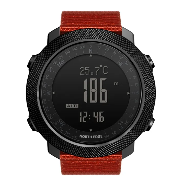 NORTH EDGE Apache3 Men Sport Outdoor Watch Waterproof 50M Digital