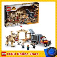 LEGO-Ensemble de jouets de construction pour enfants, Restion T. rex et Atrociraptor Dinosaur Set, 76948 pièces, 466