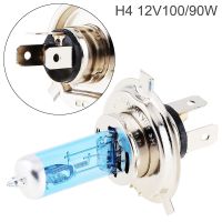 1PC/2PCS 12V H4 5000K 100 /90W White Light Super Bright Car Xenon Halogen Lamp Auto Front Headlight Fog Bulb Car Head Light Lamp Bulbs  LEDs  HIDs