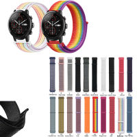 22มม.สายผ้าทอไนลอน Loop สำหรับ Huami Amazfit PACE / Stratos 2 2S 3/ GTR2 GTR 2e/GTR 47มม.