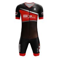 Cycling clothing triathlon clothing adult mens summer cycling swimming and running one-piece suit