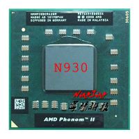 AMD Phenom II Quad-Core N930เคลื่อนที่2.0 Ghz Quad-Core Quad-Core Quad-Thread เครื่องประมวลผลซีพียู HMN930DCR42GM ซ็อกเก็ต S1