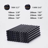 10Pcs/set 11mmx200mm 270mm 300mm Non-Toxic Solid Black Glue Sticks Auto Body Painltess Dent Repair For 11mm Glue Gun Colanders Food Strainers