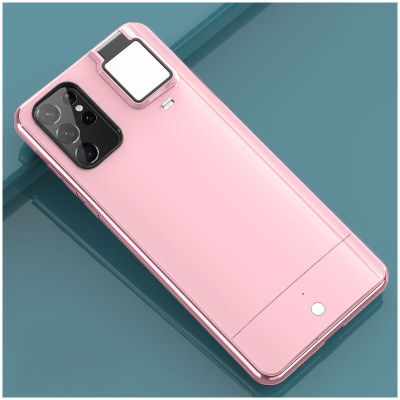 S21 selfie light phone case For Samsung Galaxy S21 Ultra s20 Plus Beauty Flash Case LED Selfie Ring Light Portable Fill Light