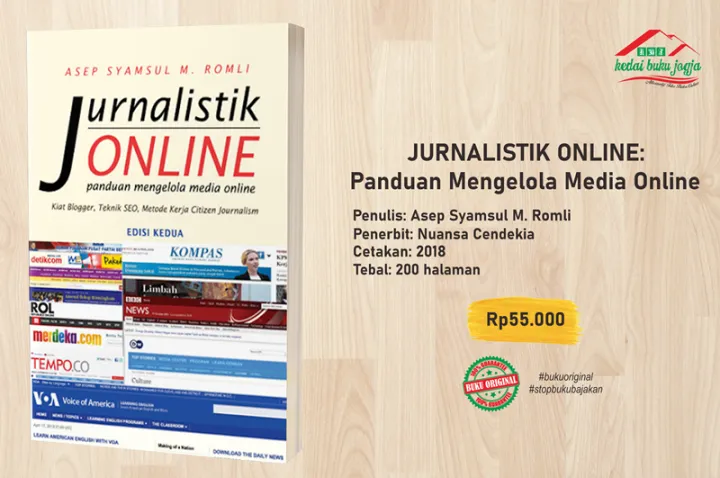 Buku JURNALISTIK ONLINE - PANDUAN MENGELOLA MEDIA ONLINE | Lazada Indonesia