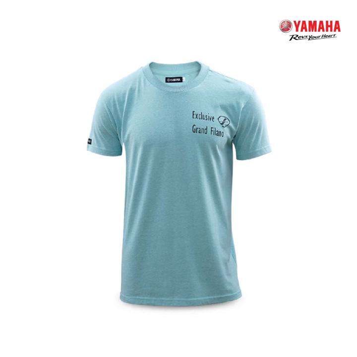 yamaha-เสื้อยืดยามาฮ่าสีเขียว