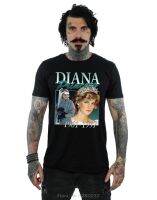 เสื้อยืดผู้ชายแสดงความเคารพเจ้าหญิง Diana สีน้ำเงิน Gratis Ongkir