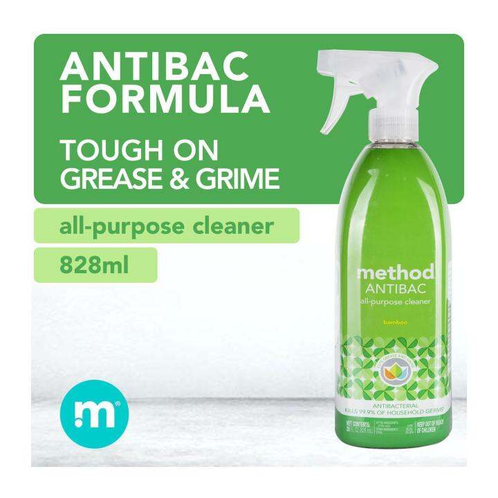 Method Antibac Allpurpose Cleaner Bamboo 828ml Lazada Singapore