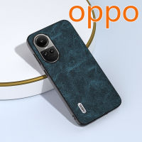 สำหรับ Oppo Reno 10 5G/10 Pro + 5G หนังเคสเนื้อลายลิ้นจี่หรูหราเคสโทรศัพท์กันกระแทก