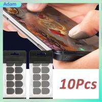 ADAM 10PCS Sensitive ปลอกสวมนิ้ว ระบายอากาศได้ ปลายนิ้ว ป้องกันเหงื่อ เล่นเกม ปลอกนิ้ว