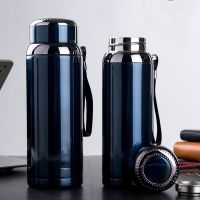 ความจุขนาดใหญ่ 1L Thermos Cup ถ้วยชาแบบพกพาสูญญากาศสแตนเลสถ้วย แก้วเก็บอุณหภูมิ