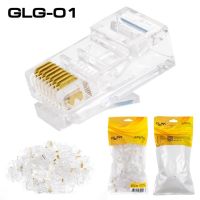 GLINK หัว Jack RJ45 CAT5 รุ่น GLG-01/GLG01 หัว CONNECTOR LAN ทะลุ CAT6 รุ่น GLG-05/GLG05 แพ็คละ100 ตัว  แบบเลือกซื้อ