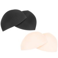 2 Pairs Sports Invisible Pad Cups Pads Swimsuit Insert Breathable Inserts Removable Women Sponge Miss