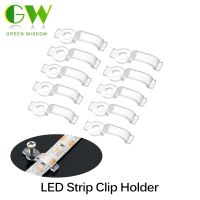 10pcs/lot Fixing LED Strip Mounting Clip Connector 8mm 10mm Wire Bundle Clip Holder for Waterproof LED Strip