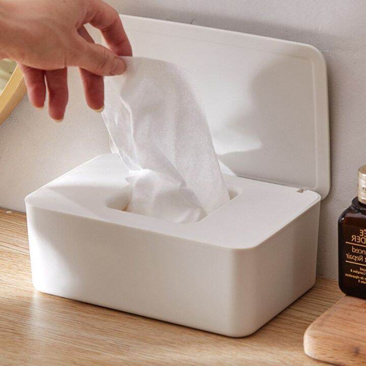 cw-household-plastic-dustproof-wet-wipes-storage-with-lid-desktop-tissue-dispenser-15-color