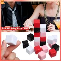 LIPS 5Pcs การ D6 ของเล่น Polyhedral Colord ลูกเต๋าเปล่า ชุดลูกเต๋า อุปกรณ์เสริมเกมกระดาน