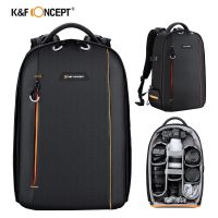 ☬ K amp;F Concept Professional Camera Backpack Large Capacity Waterproof Photography Bag DSLR Camera 15.6 quot; Laptop Tripod Bags