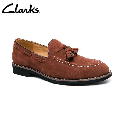Clarks_รองเท้าคัทชูผู้ชาย REAZOR TASSELL 26152512 สีน้ำตาล