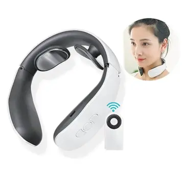 KaRQlife Intelligent Neck Massager, Wireless Electric Pulse Neck