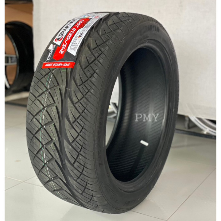 245-45r18-275-40r18-ยี่ห้อ-spartan-รุ่น-tracmax-ล็อตผลิตใหม่ปี23-ราคาต่อ2เส้น-สายแต่งซิ่ง-รุ่นยอดนิยม-ส่งฟรี-มีบริการเก็บปลายทาง