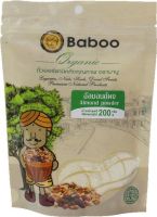 Baboo Raw Almond Powder 200g/ผงอัลมอนด์ดิบ Baboo 200g