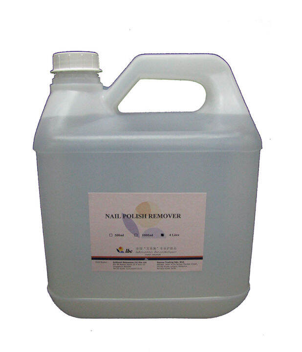 LBC Pure Acetone Nail Polish Remover 4Liter Lazada