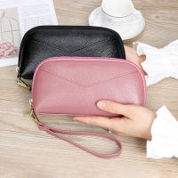 Fashion Wanita Dompet Gaya Panjang Dompet Multifungsi Dompet PU Kulit Wanita Koin Kartu Pemegang