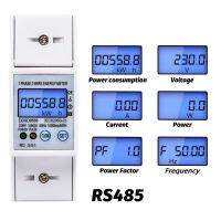 Electric Energy Meter RS485 5-80A 230V AC  High Precision  Digital Electricity Consumption Meter With   Display