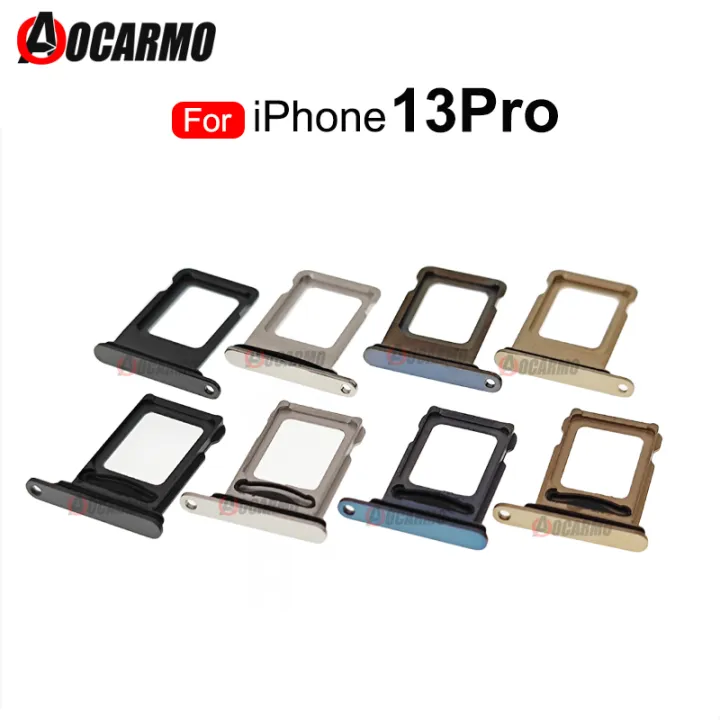 Black Silver Gold Blue Sim Card For iPhone 13 Pro 13Pro Single & Dual