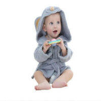 0-9 Months size Cute Animal Baby Bath Towel Bathrobe Pure Cotton Light Clothes Robe Boy And Girl Towel